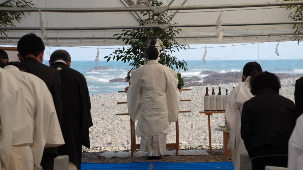 東日本大震災発災15年物故者慰霊祭並びに早期復興祈願祭